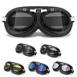 Motorcycle Glasses Motocross Helmet Lens Goggles Off-road ATV MTB Anti-slip Windproof Outdoor Cycling Racing Retro Goggles