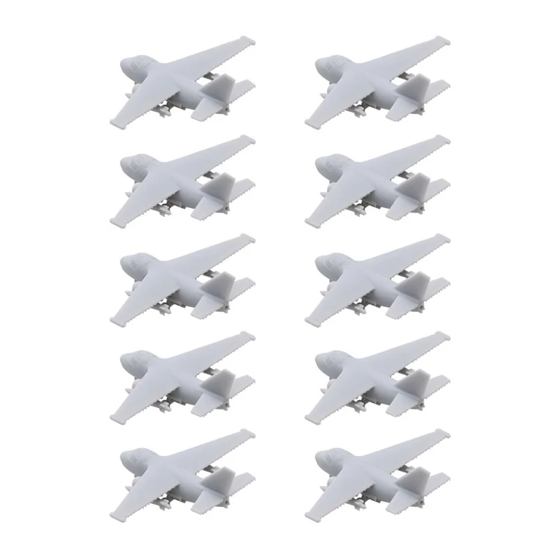 

10PCS DIY Plane Model S-3 Antisubmarine Warfare Airplane Toys Length 42mm Battle-aeroplane Fighting Plane Parts 1/350 Scale