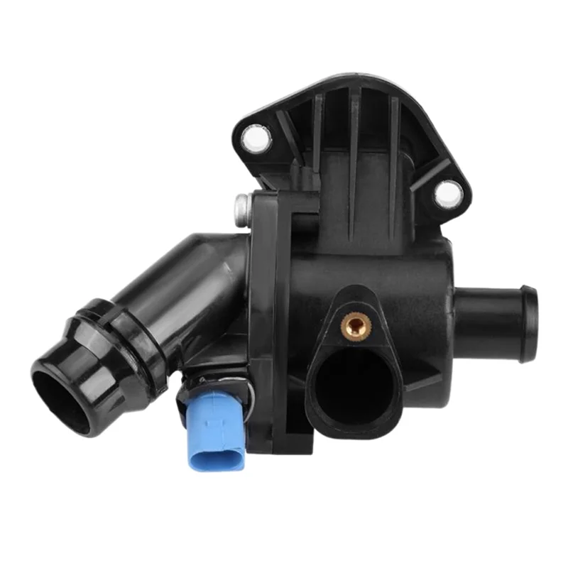 1 peça do termostato do líquido refrigerante do motor do carro número da peça 06b121111k preto para a4 avant quattro 1.8l 2002-2006-abqa