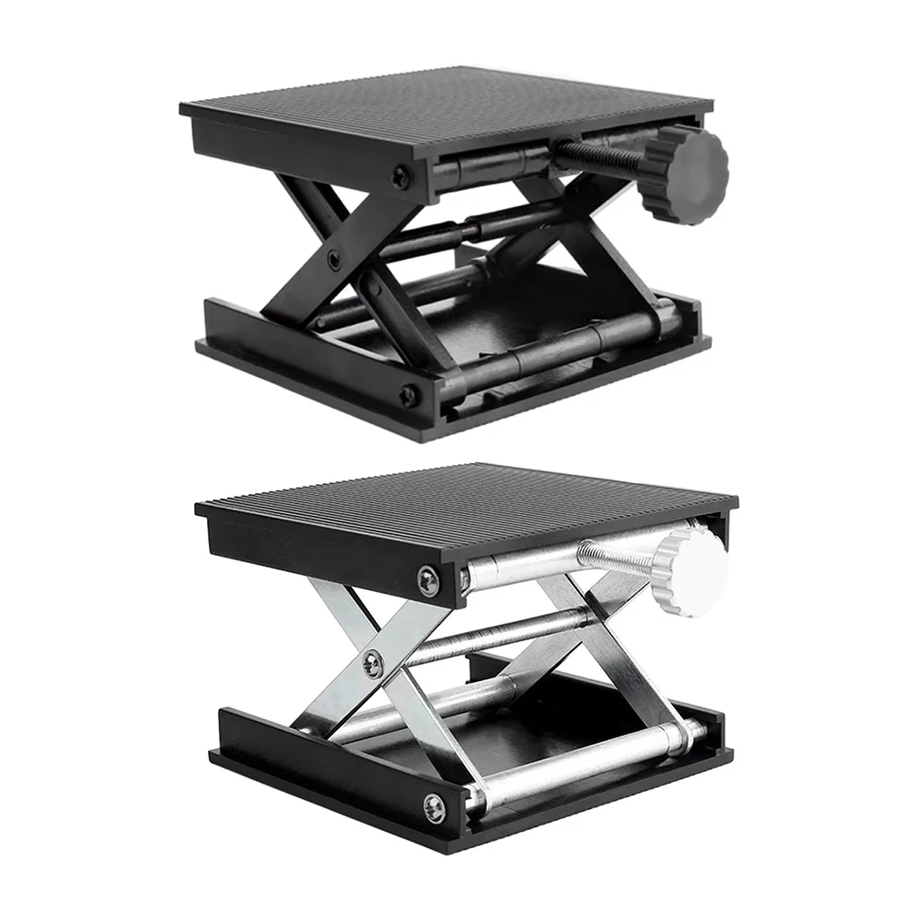 Plastic Lift Table Mini Scissor Lift Jack Lifting Platform Woodworking Carving Lift Table Level Lift Table Bracket Tool