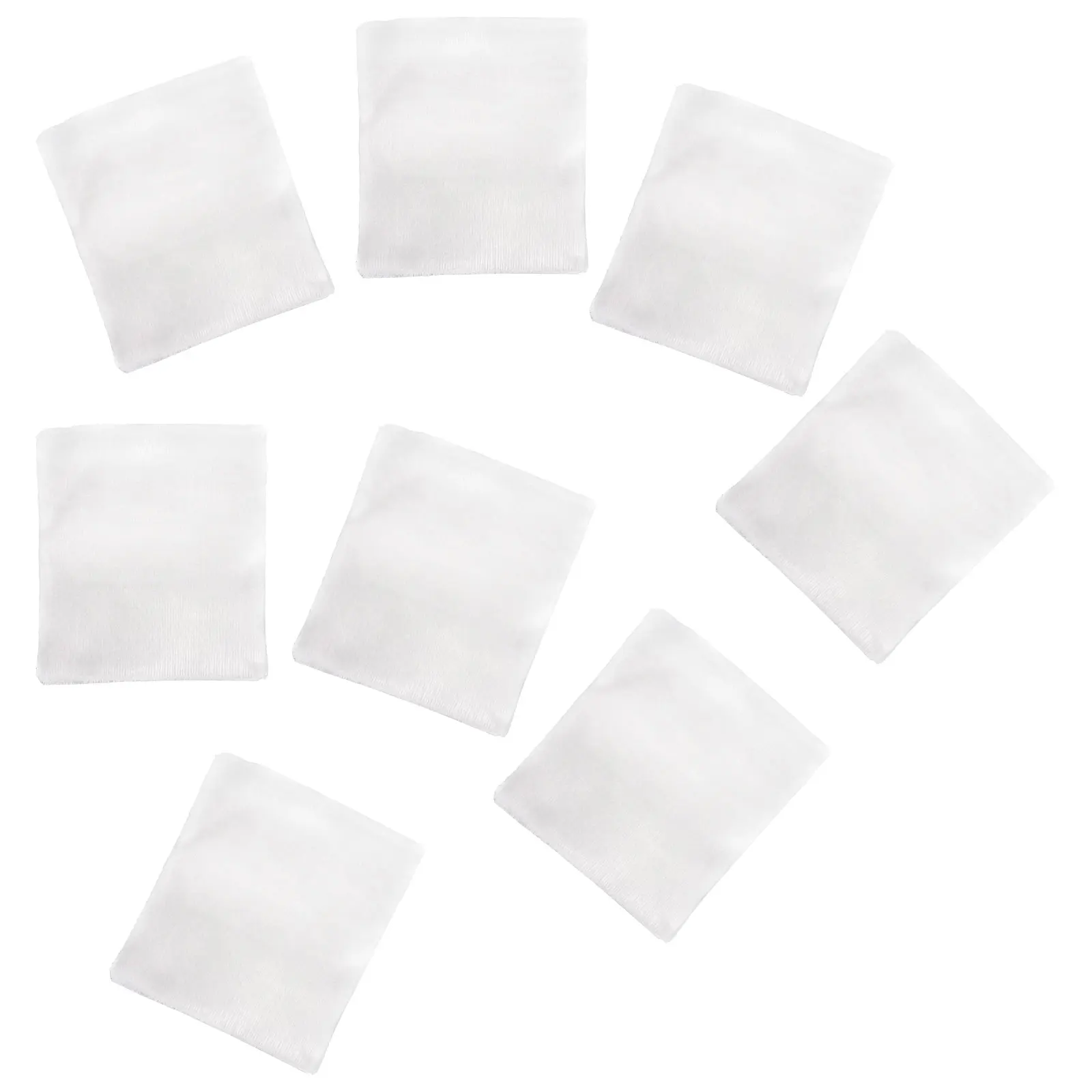 

200pcs Cotton Pads for Makeup Removal Facial Cleansing Thin Wet Use 25sheets 8packs Face Cleaning Pads Nail Salon Skincare