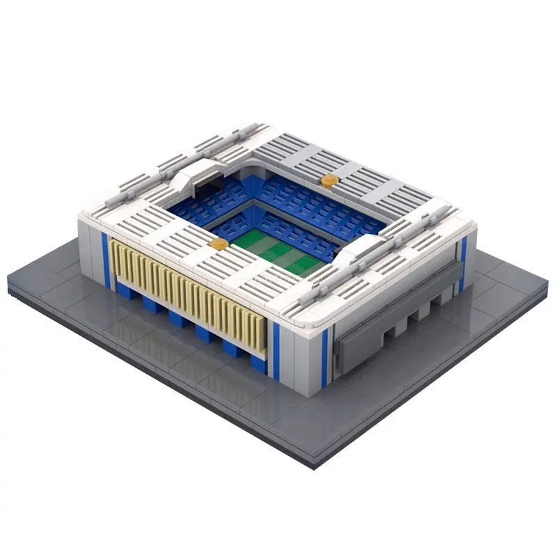 MOC City Architecture Stadium Model Building Blocks Set Football Club MOC-48095 MOC-58414 Constructor Aldult Bricks Toys Gifts