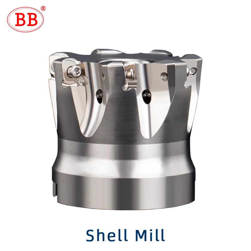 BB BLMP BLMP0603R End Mill CNC Milling Cutter Roughing Machining Four Edge R1.6 Fast Feed Shell Indexable Insert