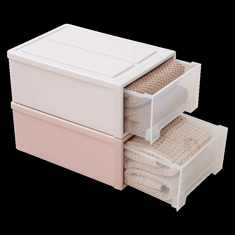 Drawer Storage Box, Wardrobe, Clothing Storage Box, Plastic Transparent Storage Box, Quilt Storage Box, Organizing Box