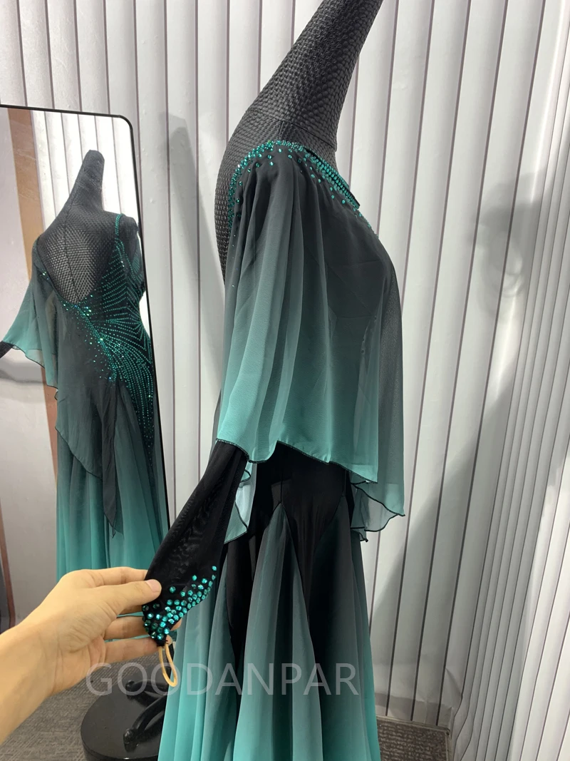 GOODANPAR  Ballroom Dance Competition Dresses Dance Costumes Waltz Dress For Dancing Clothes Dance Wear Dress American smooth