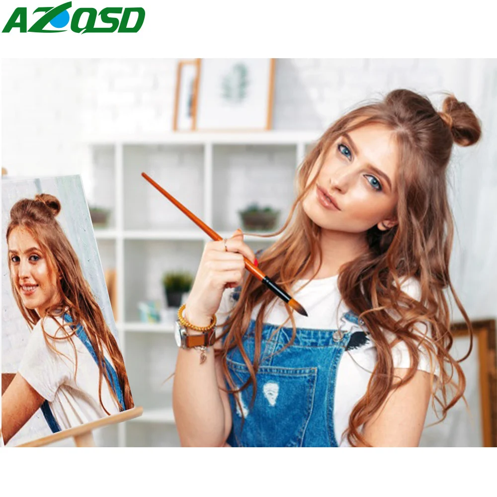 Paint by Numbers Custom Portrait Kit