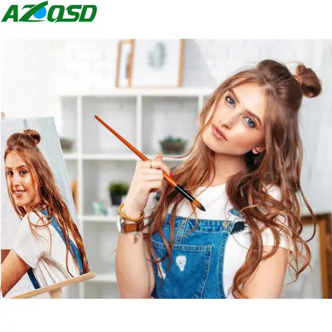 Paint by Numbers Custom Portrait Kit AZQSD