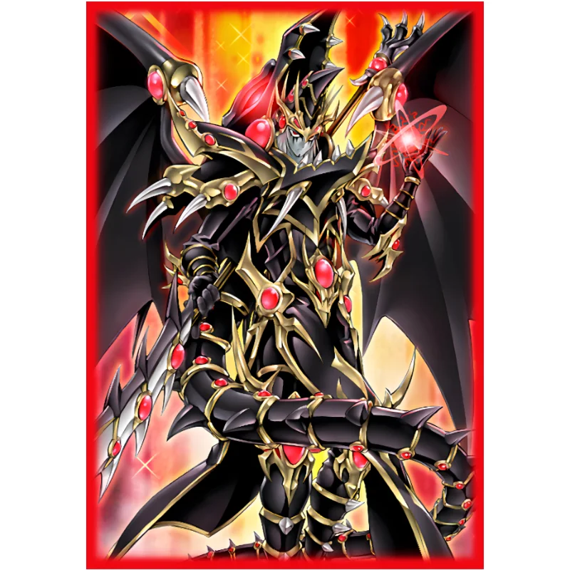 50Pcs/Set 63x90mm Anime Game Yu Gi Oh TCG OCG Card Sleeve Black Magician Girl Kurikara Divincarnate Sky Striker Ace Gifts Toys