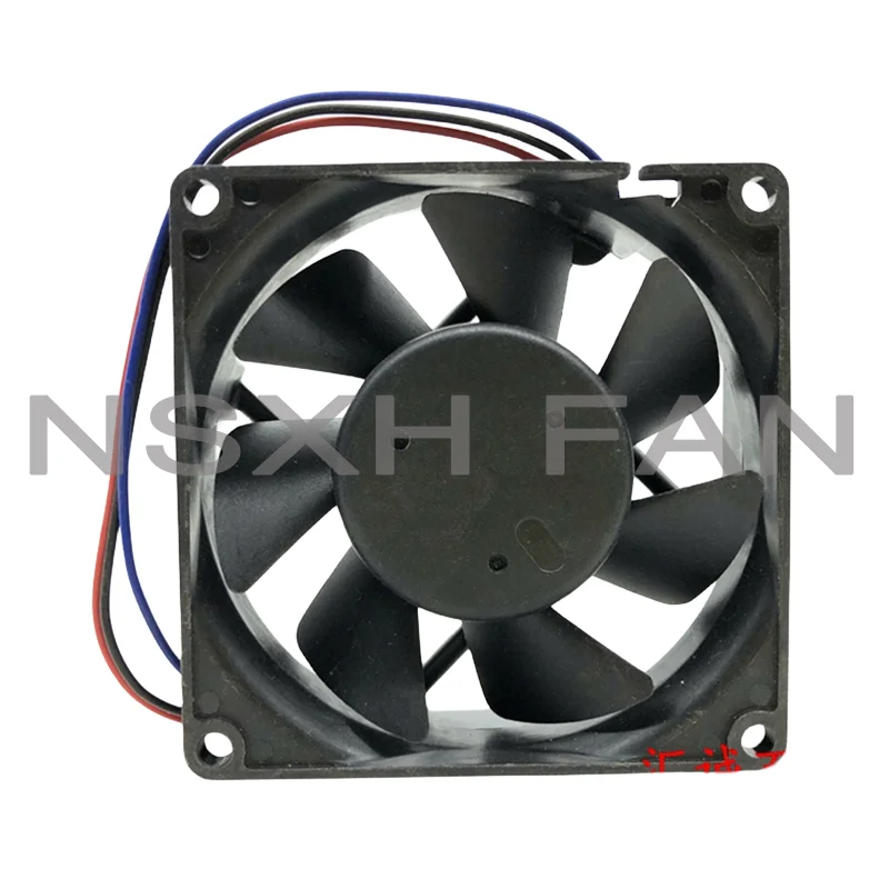 Ventilador de refrigeração do servidor de 3 fios, DA08025B48U, 095, 48V, 0.14A, 80x80x25mm