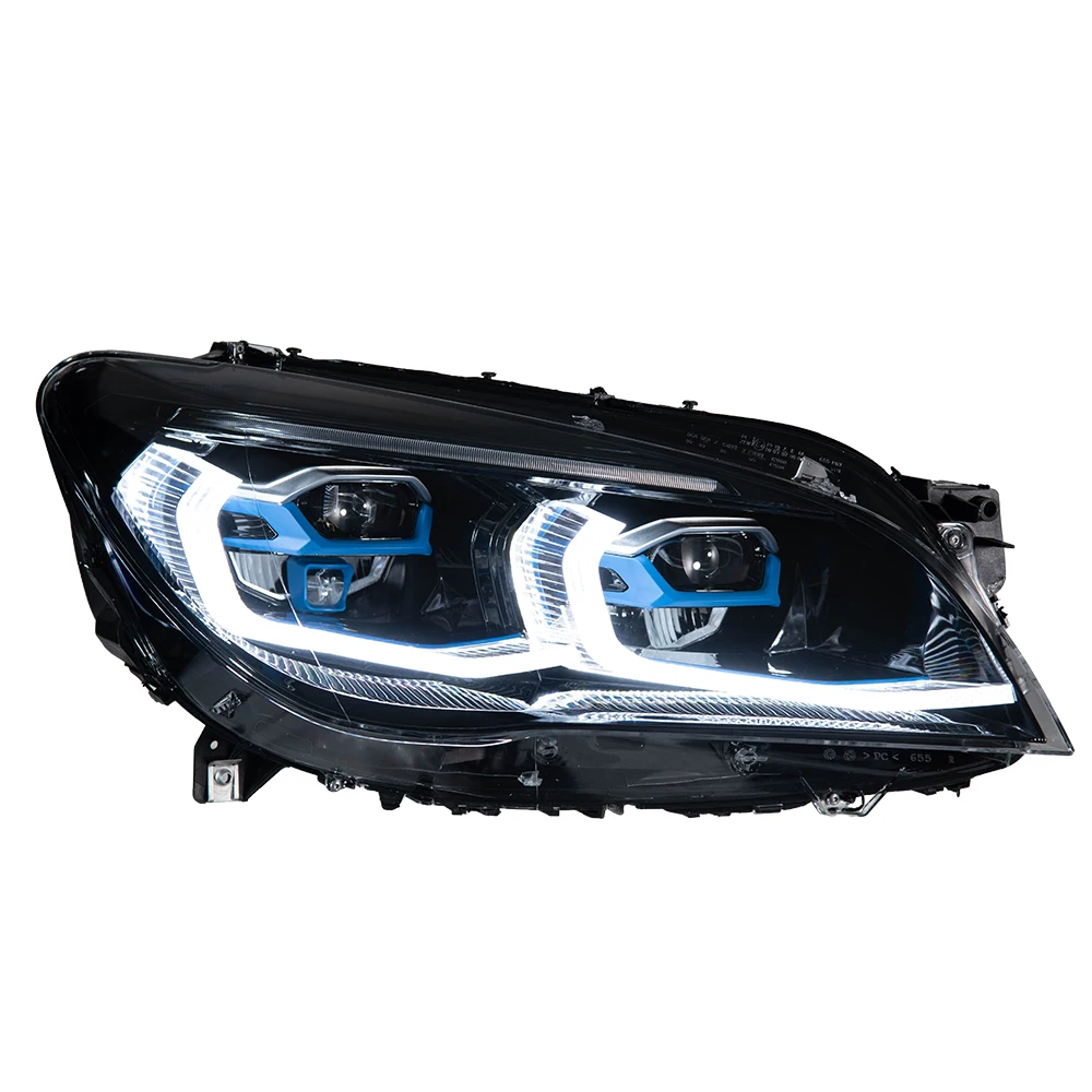 

BBA Car Styling Head Lamp for 7 F702 G12 LED Headlight 2016-2019 High Power Projector Lens Dynamic Signal Drl Auto Parts
