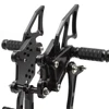 가와사키 NINJA 300 NINJA 250 2013-18 CNC 알루미늄 합금 오토바이 리어셋 발받침 풋 페그 페달 풋 페그 리어 세트 3