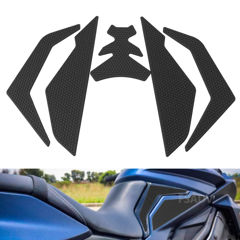 

Для SUZUKI KATANA 2021-2023 мотоциклетная водонепроницаемая накладка на бак, противоскользящая накладка на топливный бак, боковая наколенница, защитная наклейка, запасные части