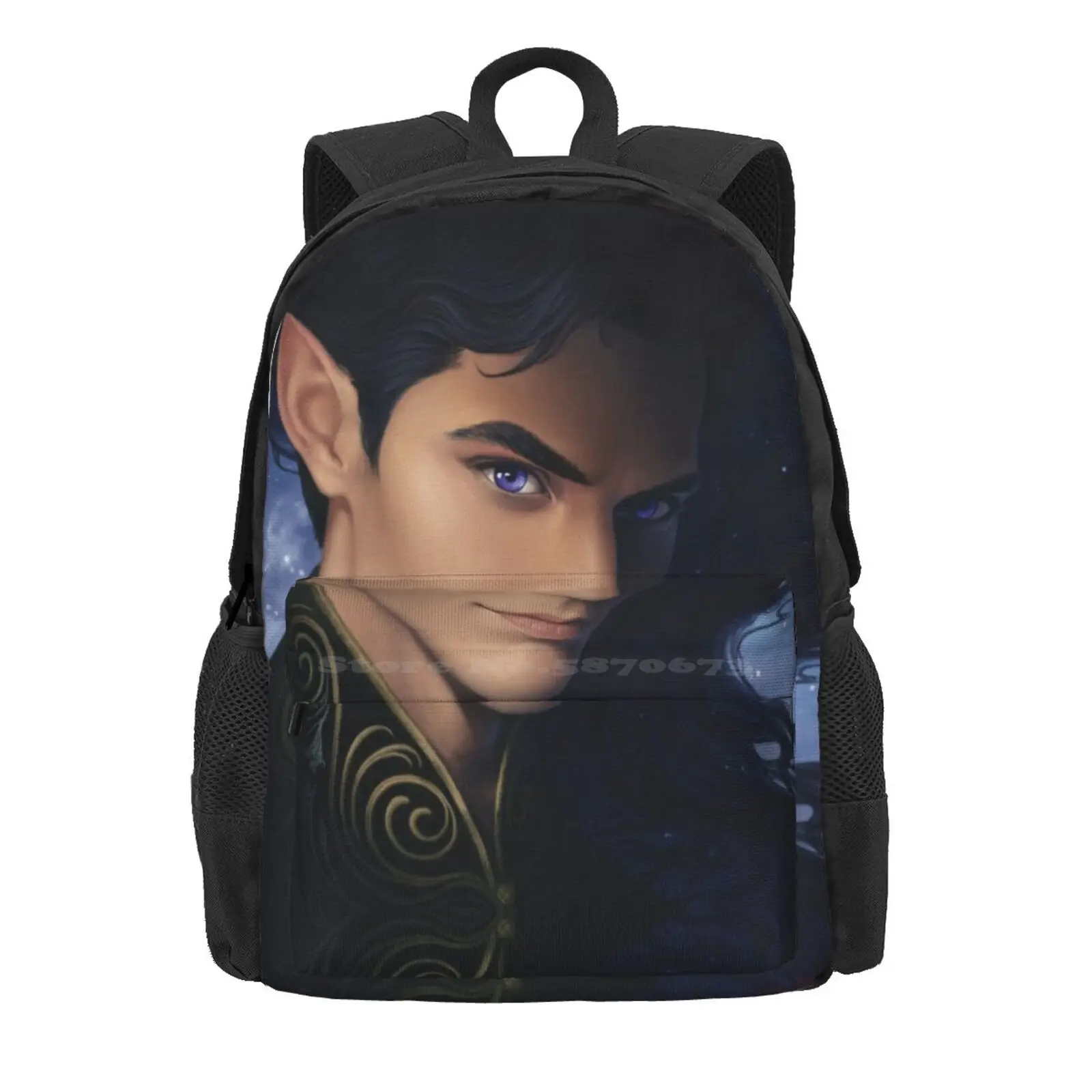 Rhysand Hot Sale Schoolbag Backpack Fashion Bags Acotar Acomaf Acowar Acofas Acosf Rhysand Illyrian High Lord Night Court