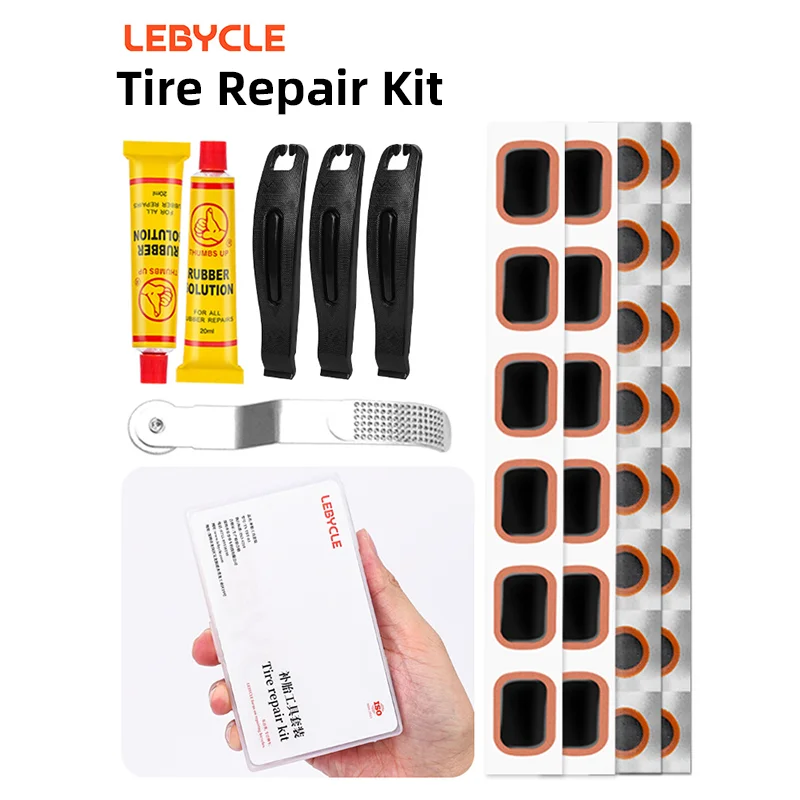 Lebycle Bicycle Tyre Repair Tool Kit Inner Tube Patch Glue Bicycle Repair Tools Tire Repair Fluid Shenanigans