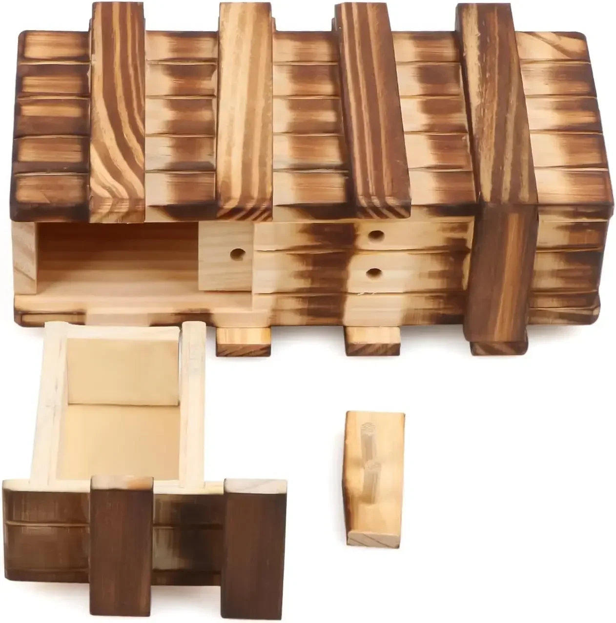 Private Spardose, Holzkiste, Sparschwein, versteckte Sicherheit, Überraschung, Geheimversteck, Versteck, Versteck, Geldschlüssel, Schmuck, Wertsachen
