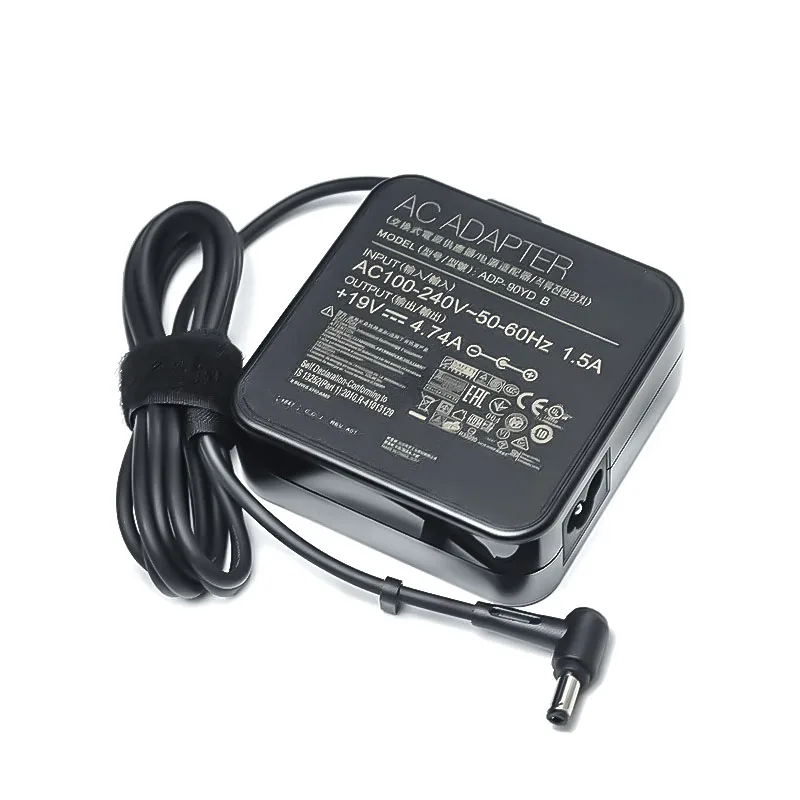 19V 4.74A 90W 5.5*2.5mm Laptop Adapter Charger ADP-90YD For ASUS  A53S A8J q550l k55a n56V x54c x551c k55vd K52