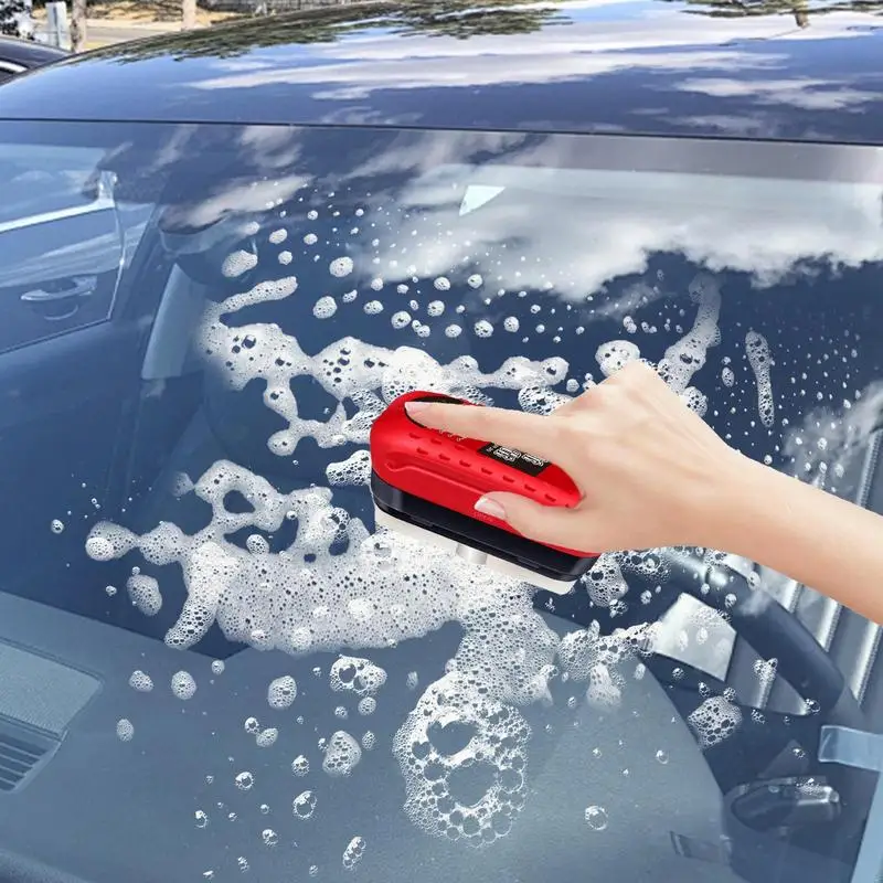 

Car Windshield Oil Film Cleaner Flexible Film Removal Car Glass Cleaner Anti-Rain Fog Function For Front Windshield Side Window