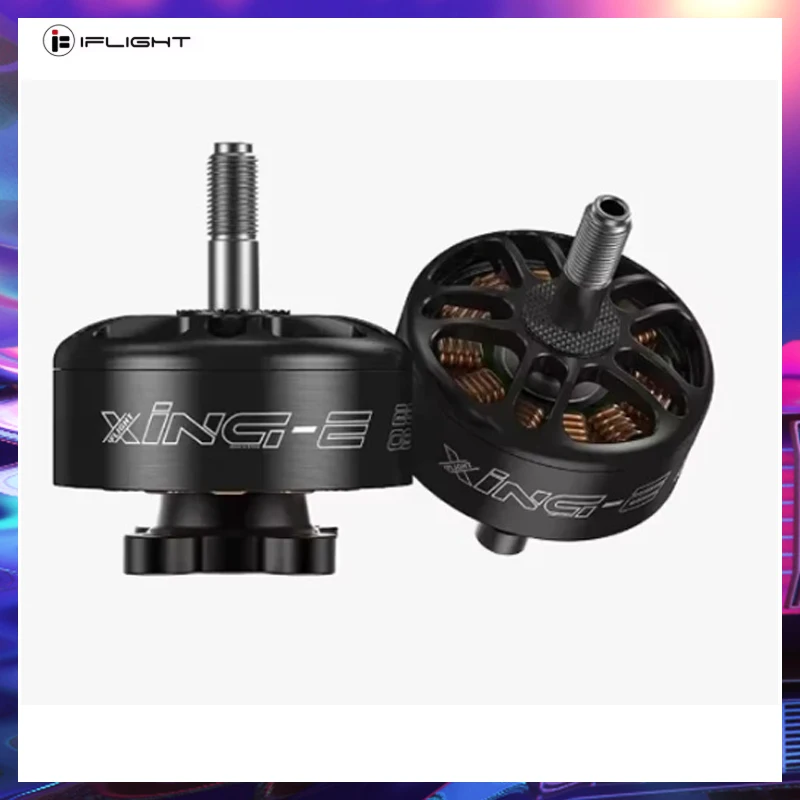 

iFlight XING-E 2809 1250KV / 800KV 4-6S FPV Cinelifter Motor with 5mm Steel shaft for FPV