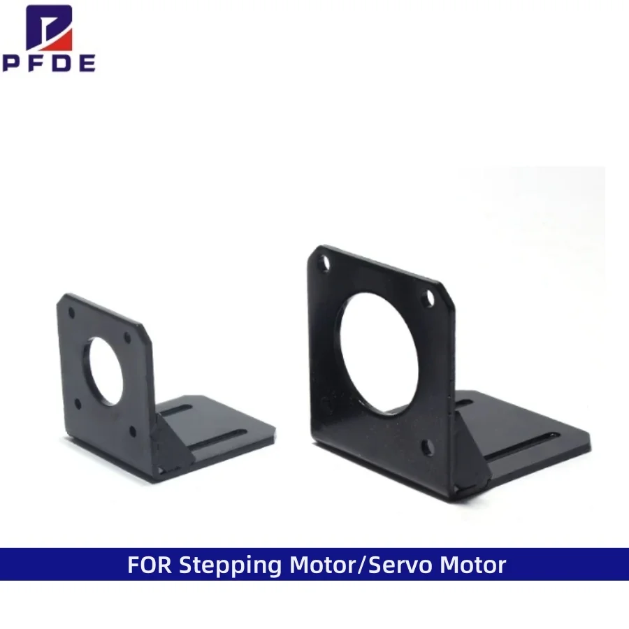 Stepping Motor/Servo Motor  Deep Iron Material Horizontal Fixed Bracket Holder Nema17/23/34 StepperMotor 60st/80st/110st
