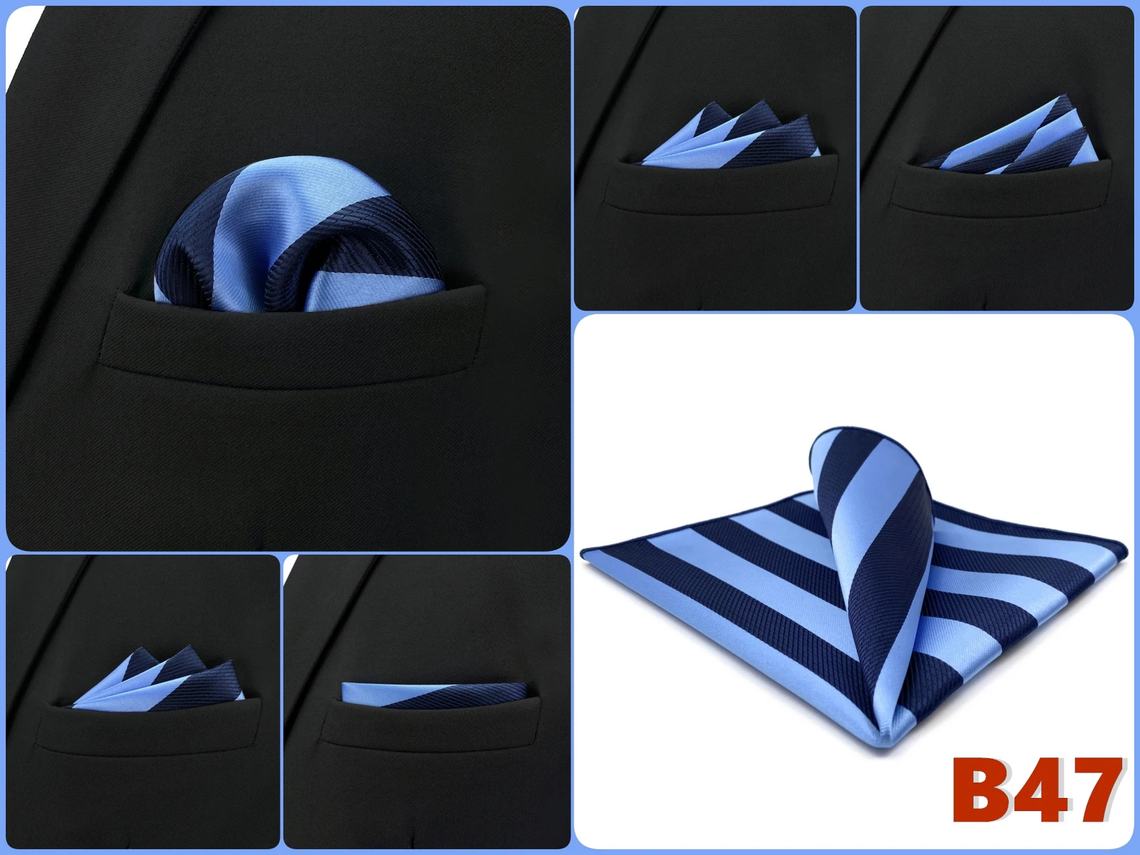 Men Pocket Square Handkerchief Multi Styles Paisley Floral Suit Pocket Towel Hanky Vintage Business Wedding Accessories 32cm