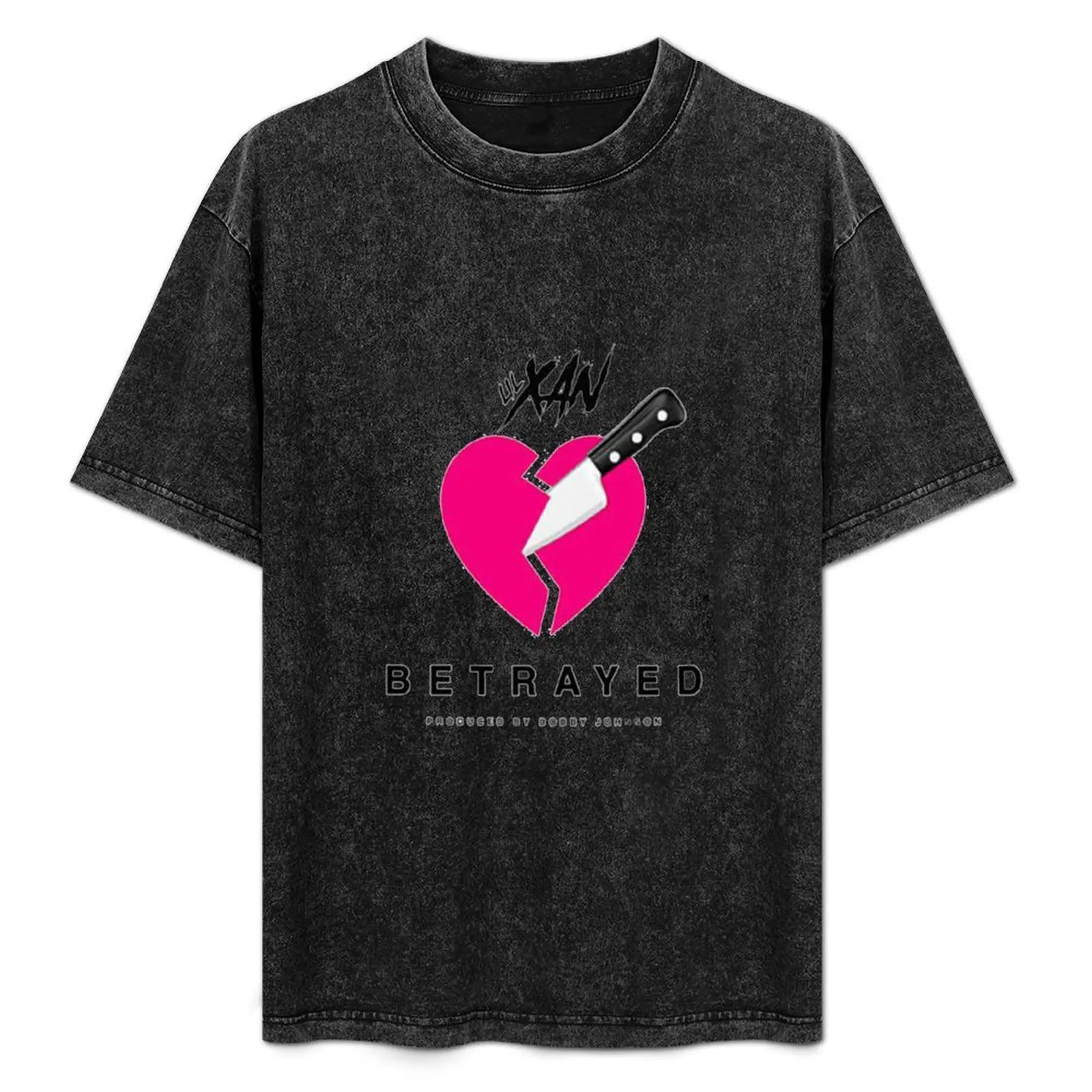 

LIL XAN BETRAYED OFFICIAL COVER HIGH QUALITY RENDER T-Shirt Classic Basic Casual T-Shirt