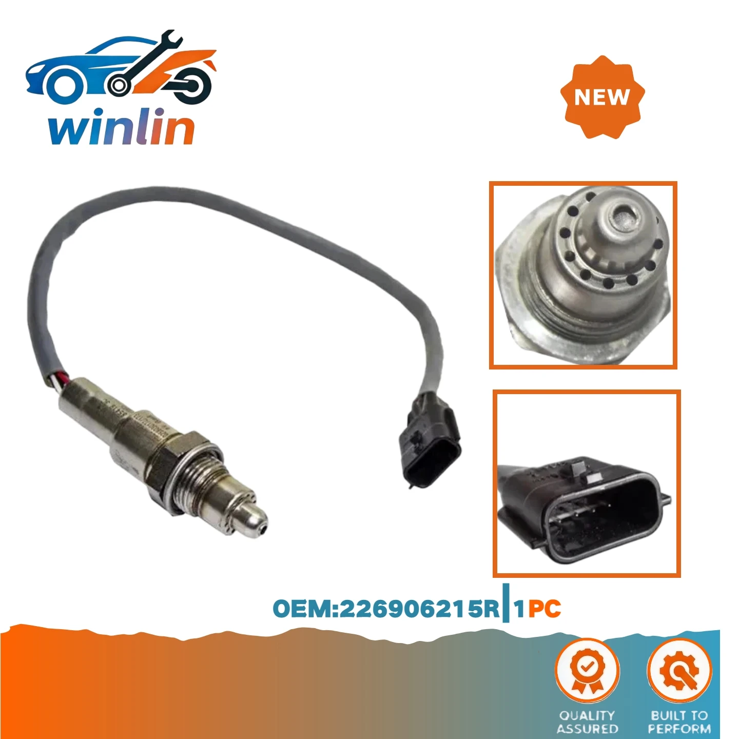 226906215R O2 Sensor For Nissan / Renault – Kicks March Versa Kwid Logan Sandero 2014-2021 New
