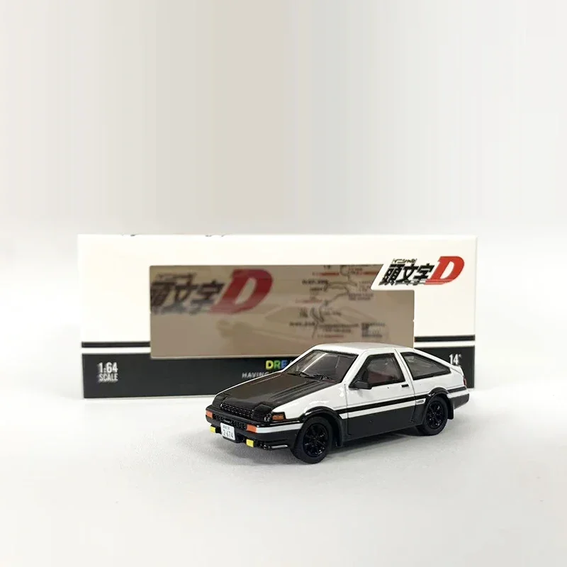 Time Micro Dream 1:64 Model Car AE86 & RX-7 Alloy Die-cast Vehicle Collection