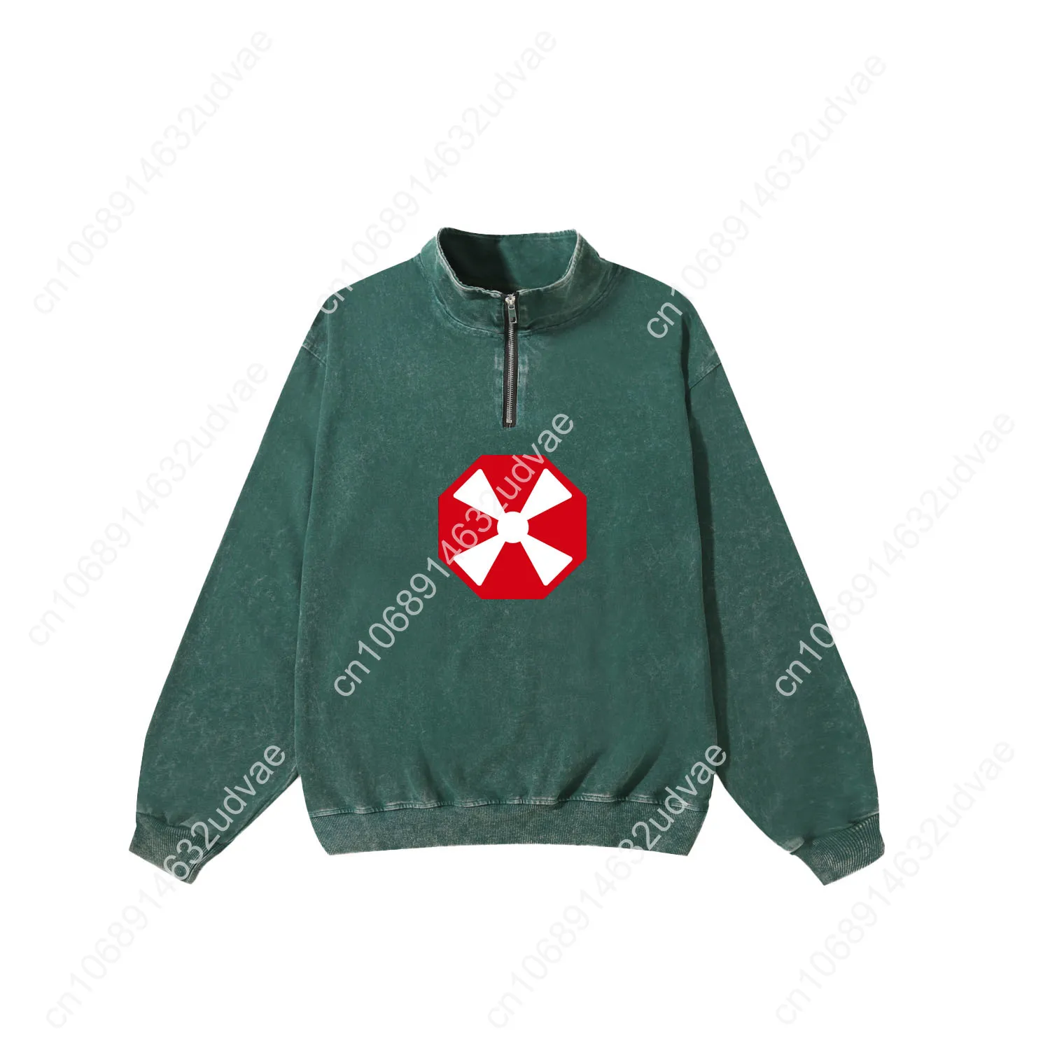 8th Army Eighth EUSA Retro Sweatshirt Man Woman Teenager Vintage Pullover Half Zipper Sweat Custom Made Tops Sleeved Tshirt