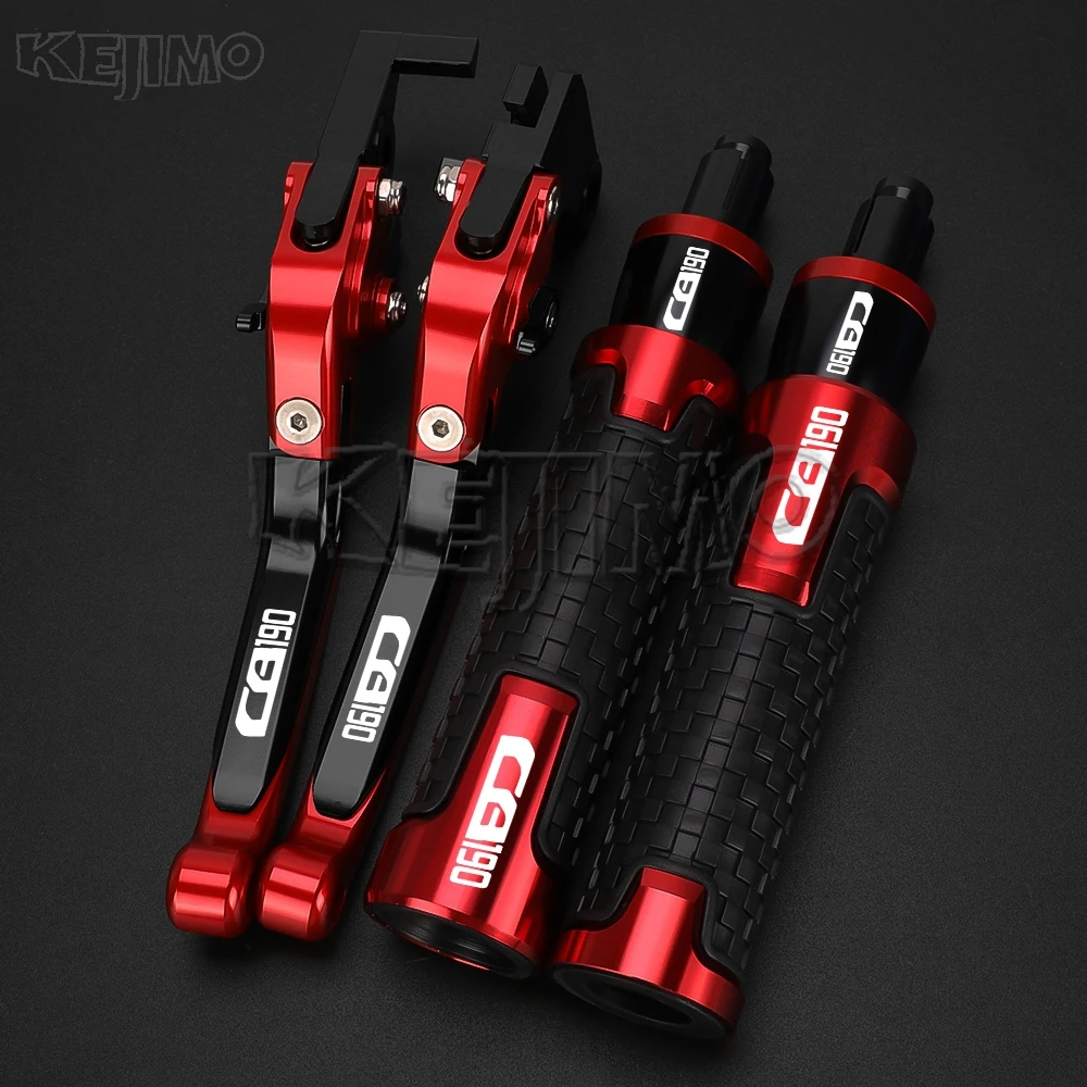 

2024 CB 190 Brake Clutch Levers Handlebar Grip Handles bar Hand Grips For Honda CB190 CB 190R 2015-2018 2019 2020 2021 2022 2023