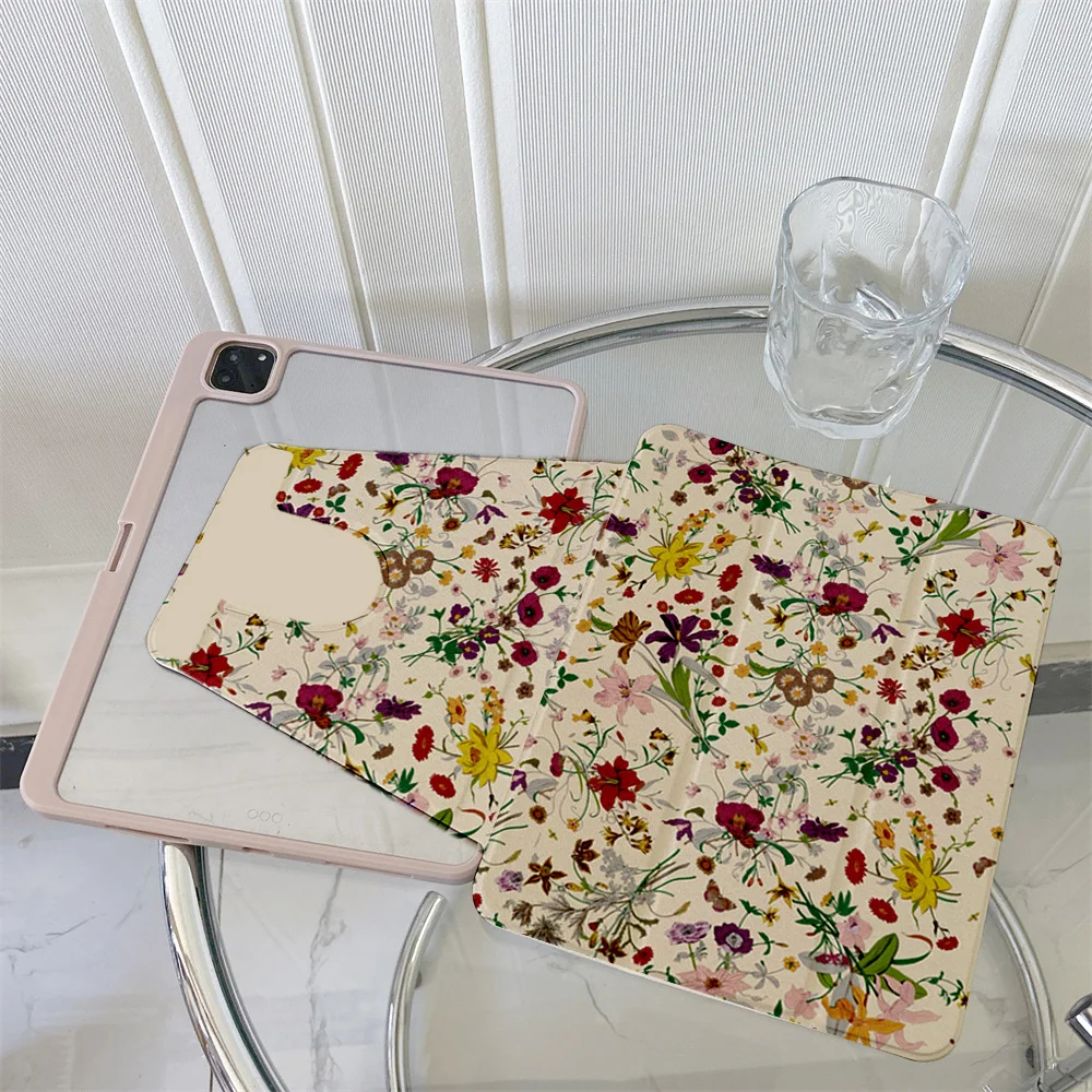 

360 ° Rotating Foldable Case to Easily Protect Your Pad: Compatible with iPad Air 6,Air 5,4,10,2024,air m3/a16 2025