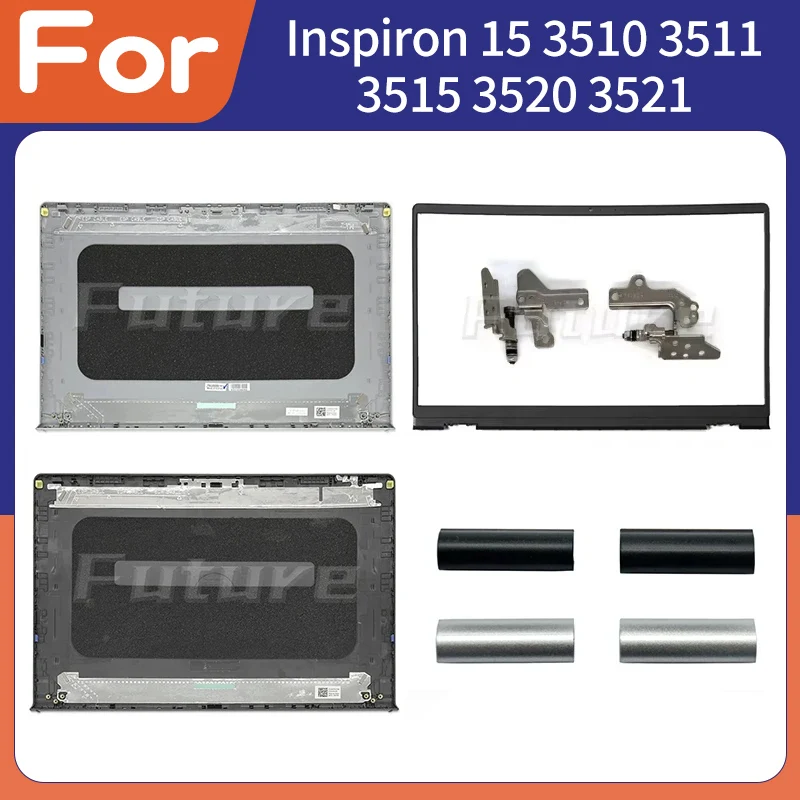 

Новинка для Inspiron 15 3510 3511 3515 3520 3521, задняя крышка, верхняя крышка для ноутбука, задняя крышка с ЖК-дисплеем, серебристая DDM9D, черный 0WPN8