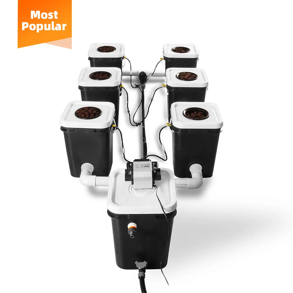 Greenhouse Gardening Cultivation Hydroponic Nutrients Irrigation Container Indoor Hydroponic Growing System Factory China
