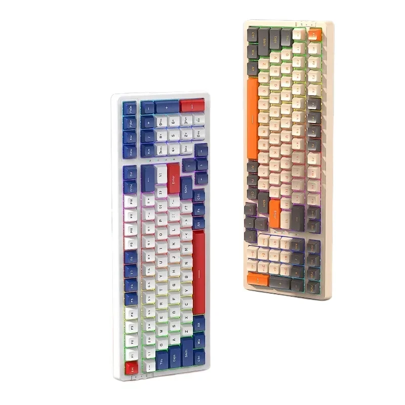 

K98RGB three-mode hot-swappable mechanical keyboard game bluetooth wireless keyboard