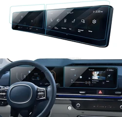 Tempered glass For Kia k5/Kia k4/Kia K3 2024 2025 12.3 inch car LCD gps Navigation and  Dashboard Screen film protector