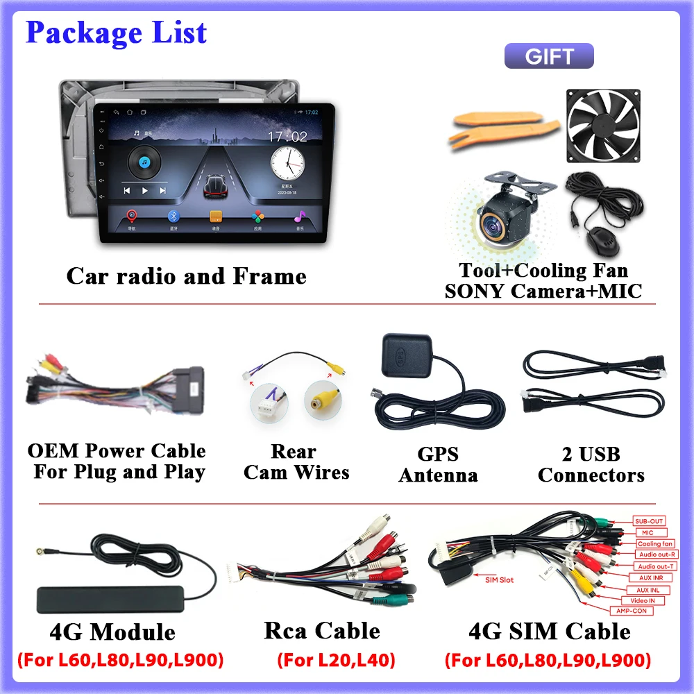 أندرويد 15 فيديو لنيسان بالاتين D22 2004 - 2013 CarPlay أندرويد السيارات راديو السيارة لتحديد المواقع والملاحة DSP شاشة 5G BT فيديو رقم 2din