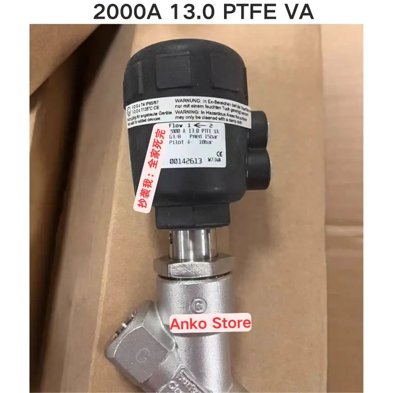 

Brand-new 2000A 13.0 PTFE VA Pneumatic Angle Seat Valve