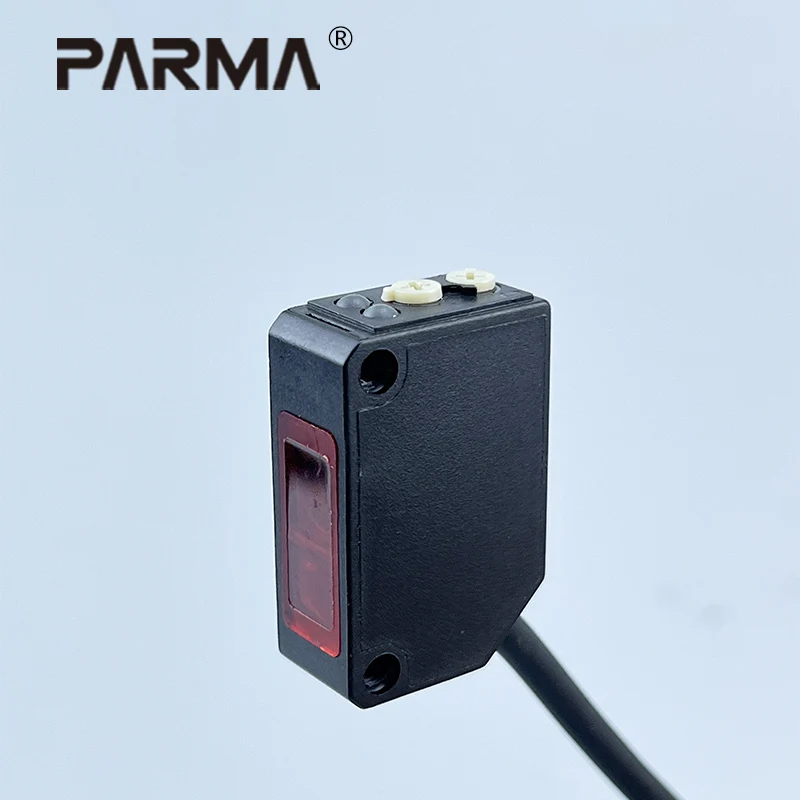 Mirror reflection transparent and semi-transparent detection photoelectric switch sensor for sensing film glass blister trays