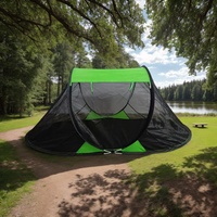 Outdoor Camping Tent, Fully Automatic Quick-opening Pergola, Mosquito-proof Tent, Camping Oxford Cloth Folding Camp Bed Tent