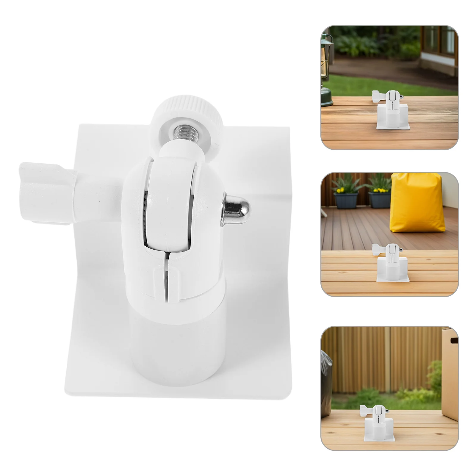 

1Set Security Camera Mount Universal Adjustable Dome Camera Wall Bracket Outdoor Use Stable Weatherproof Flexible