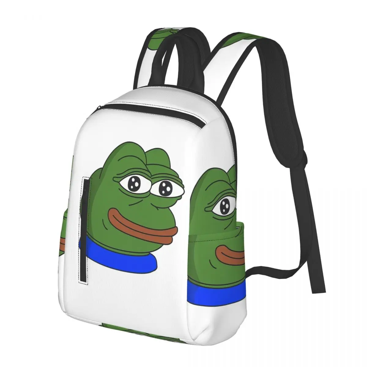 Рюкзак Pepe The Frog Peepo Emote для школьников, школьная сумка, походный рюкзак для путешествий, сумка для книг для мальчиков и девочек, сумки на плечо