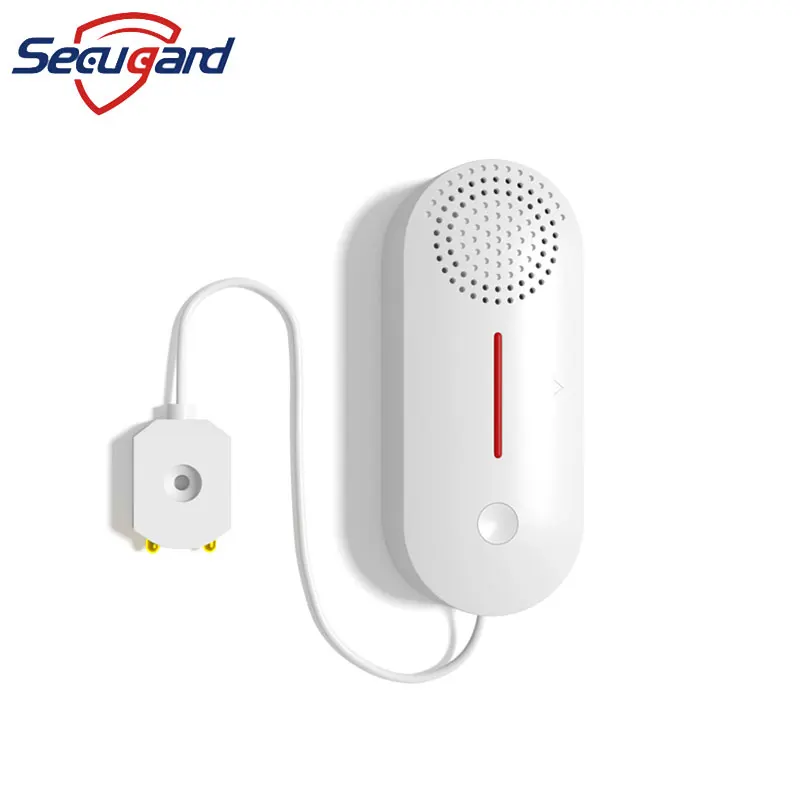 WiFi Water Leak Sensor Tuya Leakage Detector Flood Alert Overflow Detect Smart Life APP Home Security Alarm Support Timing