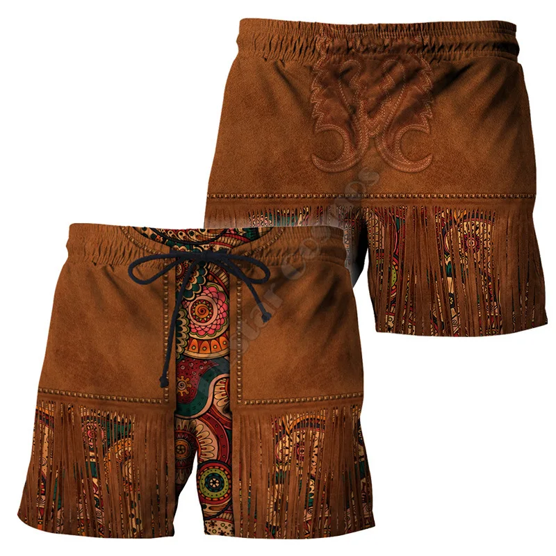 

3D Indian Wolf Print Clothing Fashion Men Women Shorts Plus Size S-7XL Streetwear Pants Cargo Shorts Men Basketball Summer