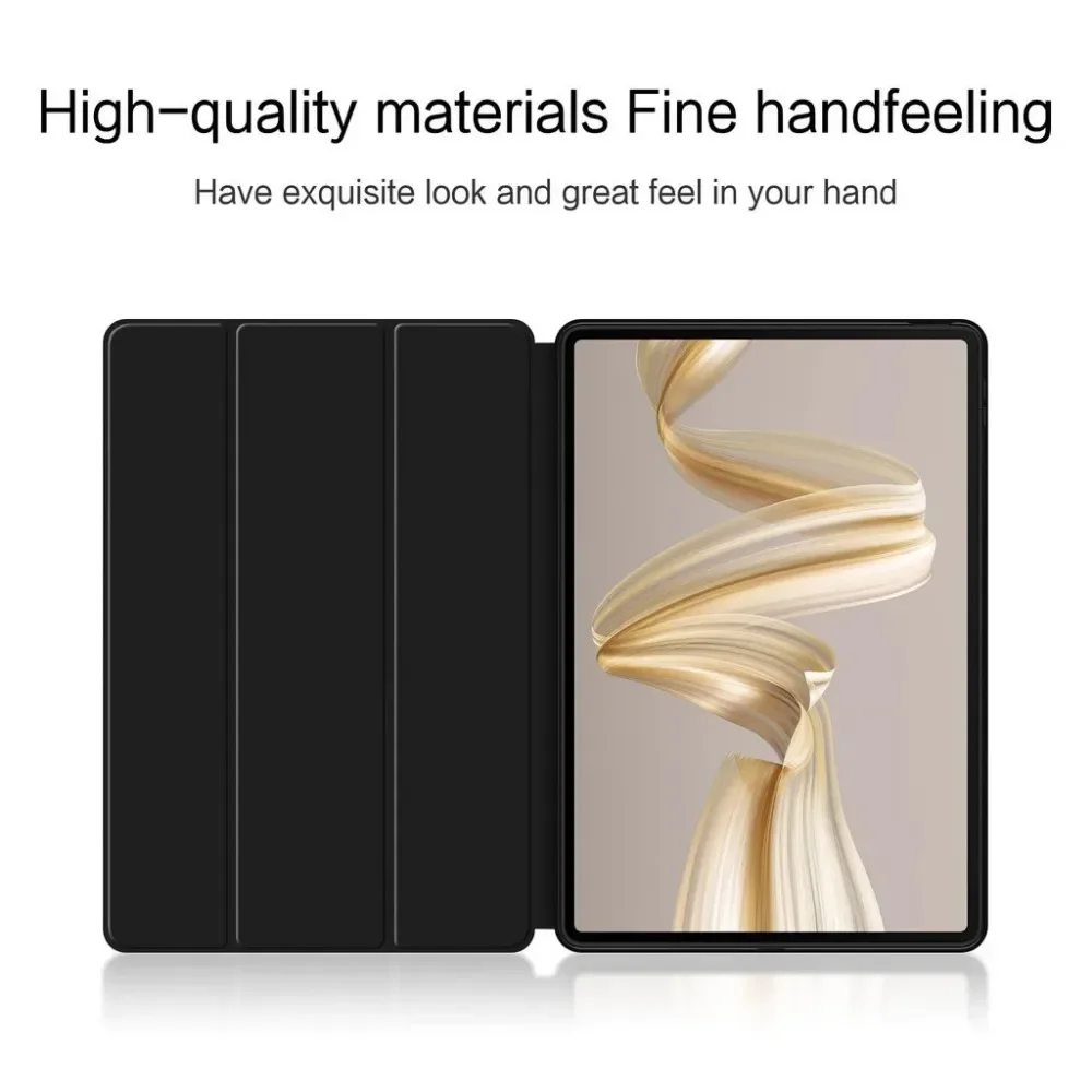 Tablet Leather Case for Huawei MatePad Air Pro 12.2 2024 MatePad Air 12 Leic-Folding Flip Stand Silicone Back Protection Case