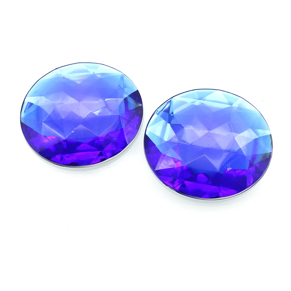 ZMASEY New Large 5Pcs/Lot 52mm Rhinestones Acryl Button DIY Home Garden Decoration Handwork Accessories Wholesale prices