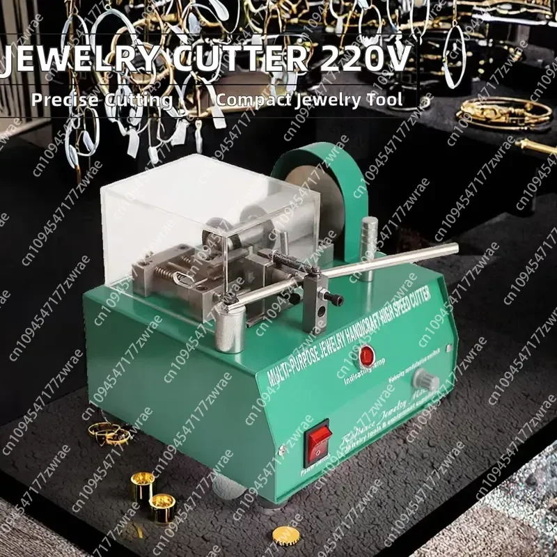 220V 110V Silver Copper Metal Crafts Jewelry Cutting Machine Core Motor Component Tool Tube Bangle Cutter