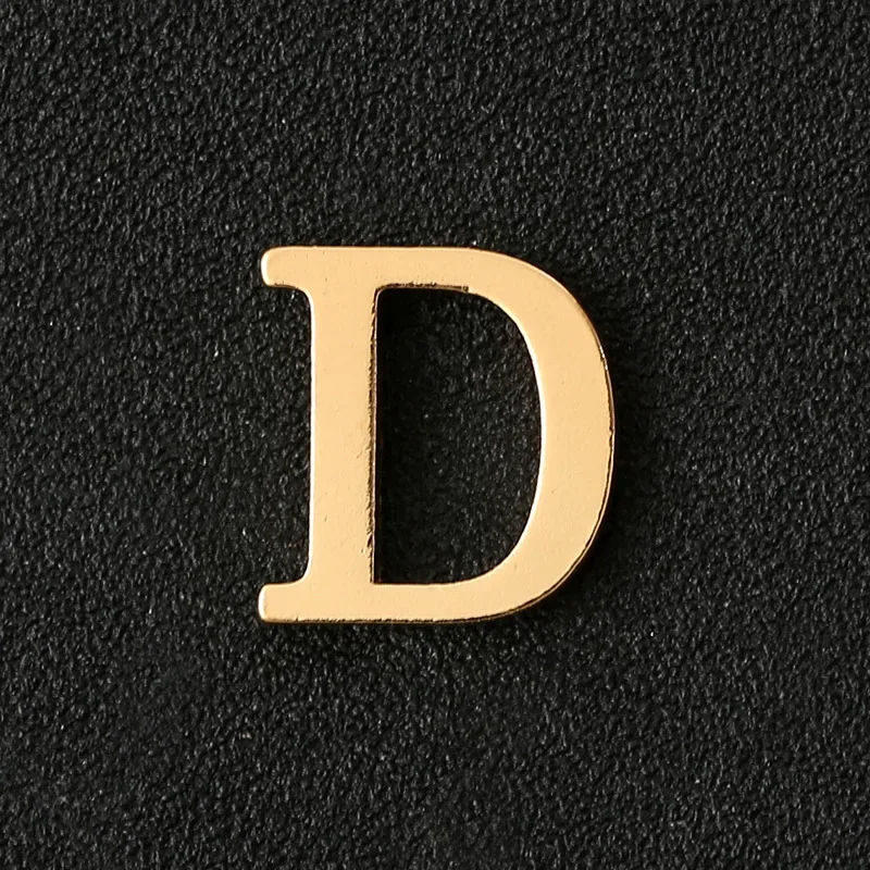 26 الإنجليزية إلكتروني دبابيس الذهب اللون المعادن إلكتروني دبابيس دعوى قميص طوق شارة التلبيب مجوهرات بسيطة الملابس والاكسسوارات #6