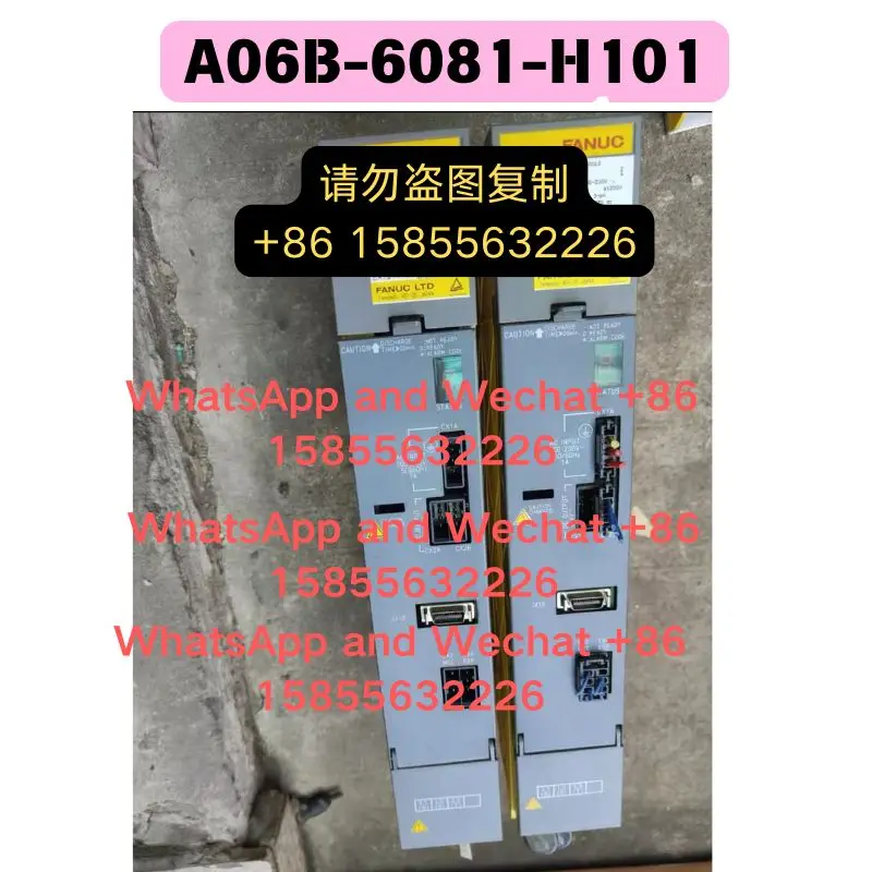 

Б/у драйвер A06B-6081-H101 Функциональный тест ОК Быстрая доставка