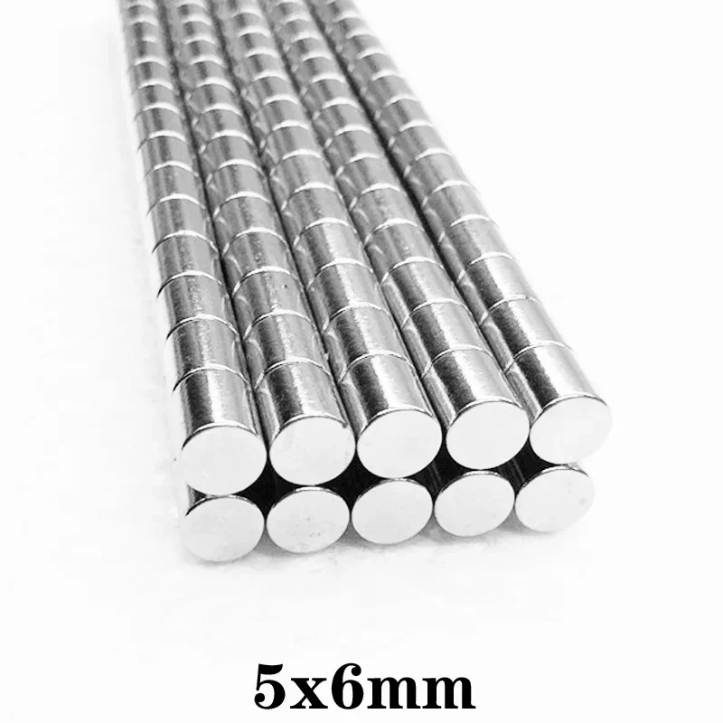 5x6 Round Powerful Magnet 5x6 Strong Disc Magnets For Fridge, DIY, Building, Scientific, Craft, Education 5*6