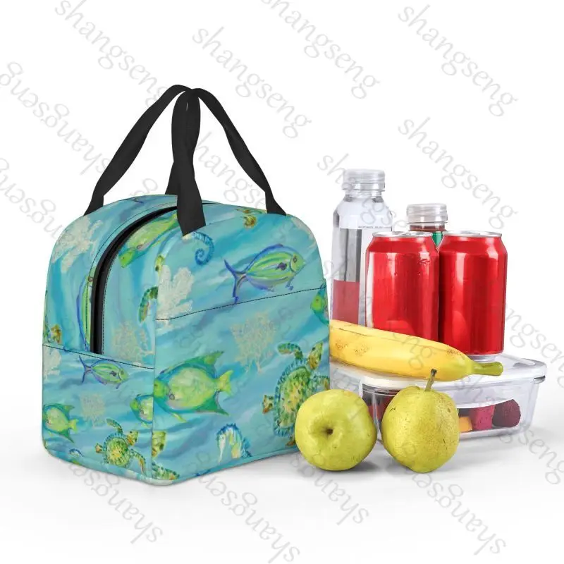 حقيبة غداء على شكل حيوانات كرتونية على شكل سلحفاة، حقيبة صندوق غداء معزولة للطلاب وعامل المكاتب يحملون حقيبة صندوق الغداء معزولة