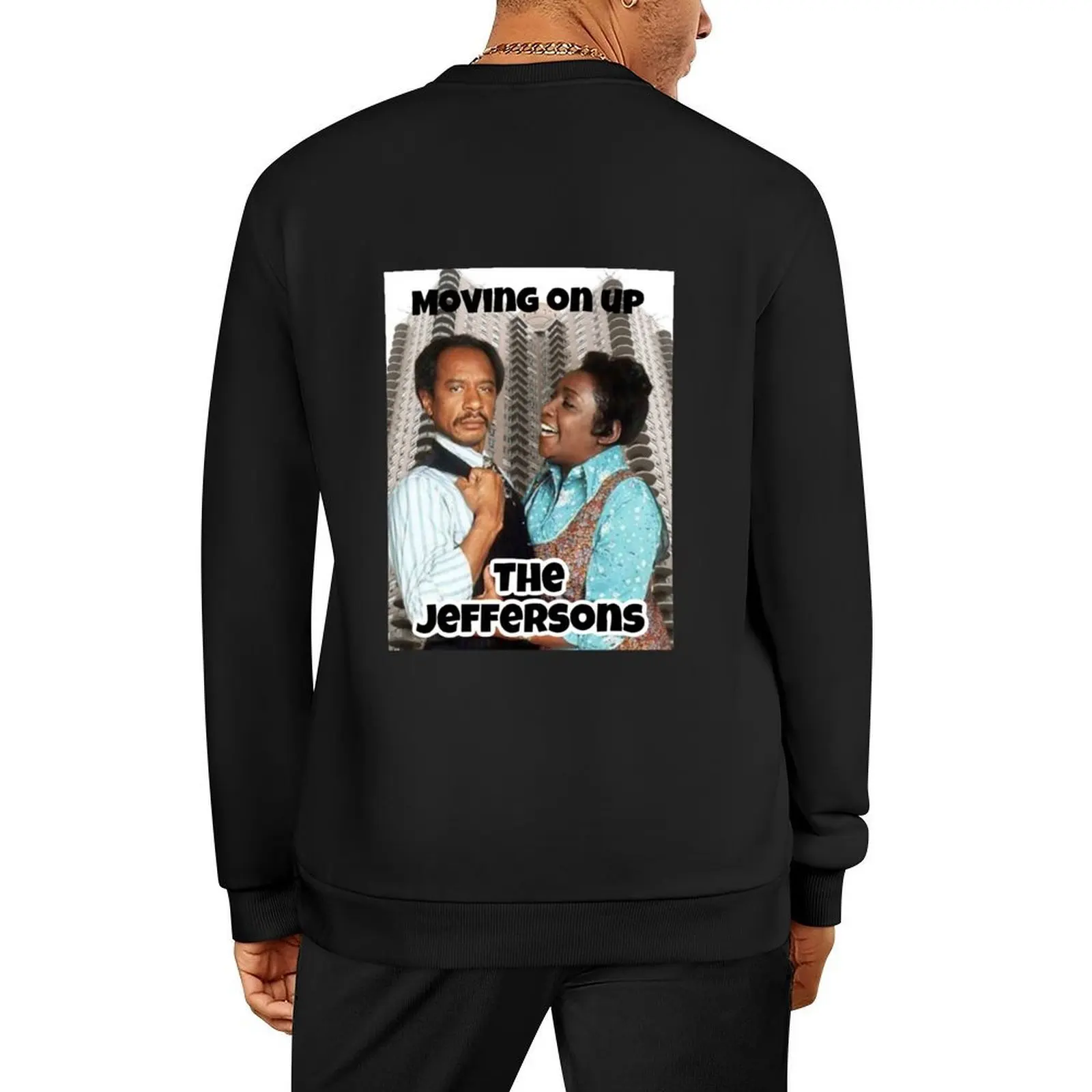 

The Jeffersons Television Show Pullover mens clothes male clothes blouse men's clothes hooded sweatshirts